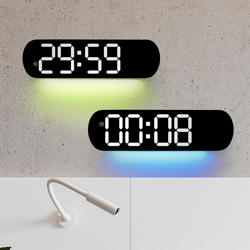"WEIX - Multifunktionale LED Display-Uhr" - Smarte Digital-Uhr