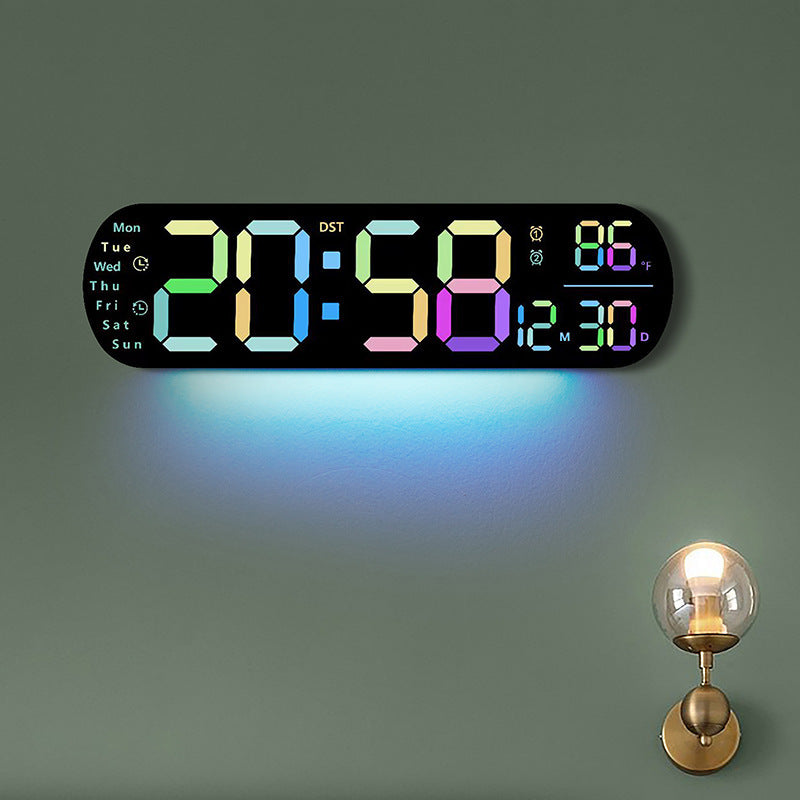 "WEIX - Multifunktionale LED Display-Uhr" - Smarte Digital-Uhr