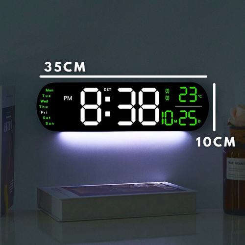"WEIX - Multifunktionale LED Display-Uhr" - Smarte Digital-Uhr